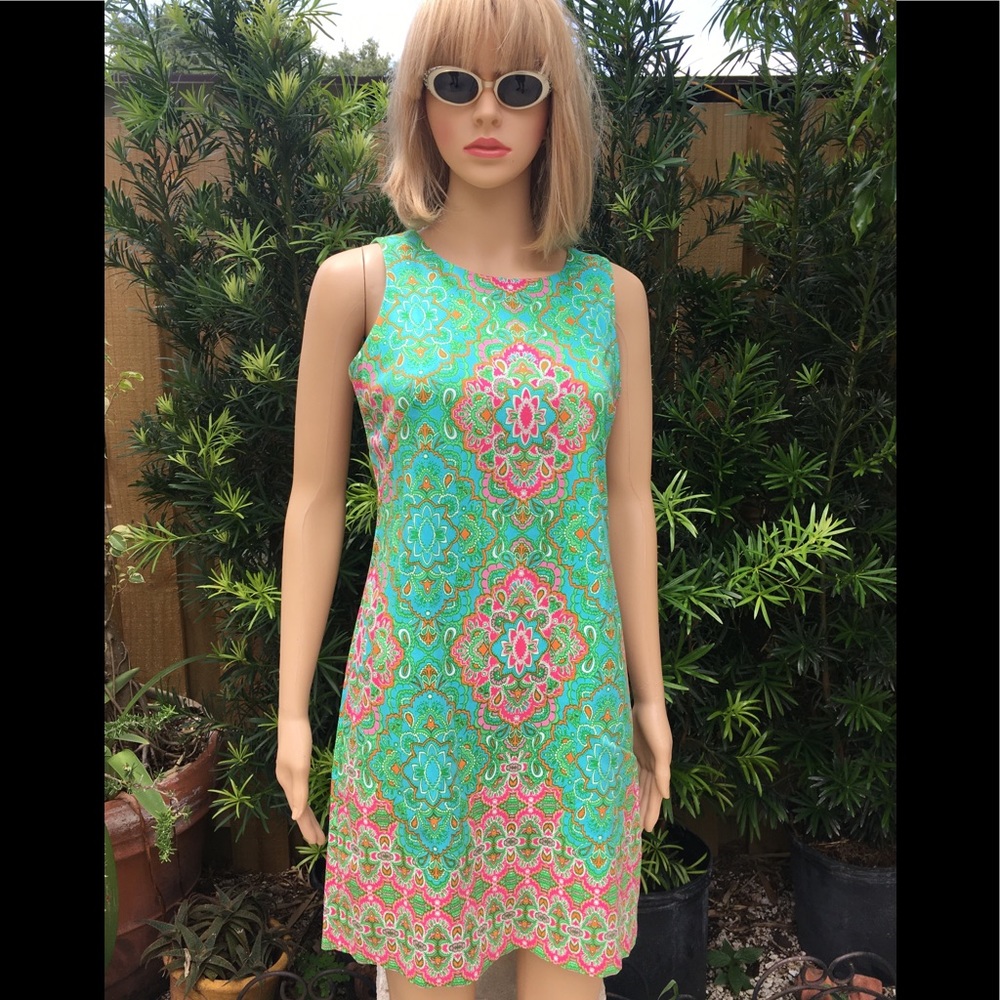 LONDON TIMES MANDELA DRESS- SIZE 6P